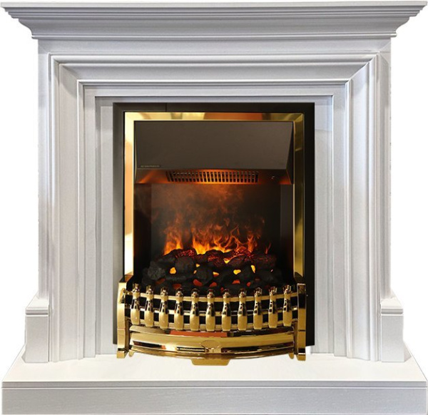 Электрокамин с классическим очагом 3D Dimplex Bradford с очагом Atherton