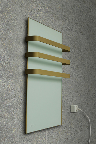 Электрический полотенцесушитель Теплофон ЭРГН-0,15/223 золотой