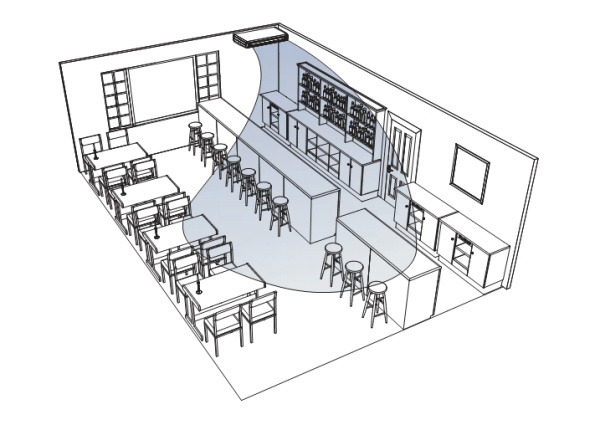 Напольно-потолочный фанкойл MDV MDKH1-400